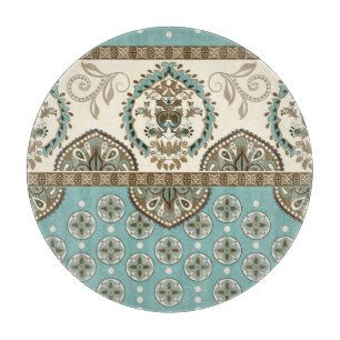 Decorative Ethnic Moroccan Style Border Cutting Board
