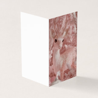 Decorative Fairy Pink Holiday Deer