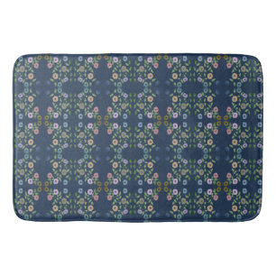 Decorative Floor Mat In Blue