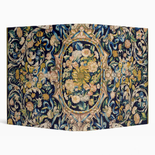 Decorative Floral Carpet Pattern Binder