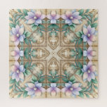 Decorative Floral Jigsaw Puzzle<br><div class="desc">Beautiful Decorative Floral Jigsaw Puzzle</div>