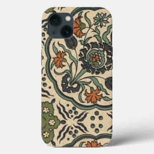 Decorative Floral Persian Tile Design iPhone 13 Case