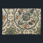 Decorative Floral Persian Tile Design Kitchen Towel<br><div class="desc">A decorative floral design,  this Persian tile features a number of different flowers dancing together in a wonderful medley of colour. Know someone who love flowers or designs from other countries? This would be the perfect gift for them!</div>