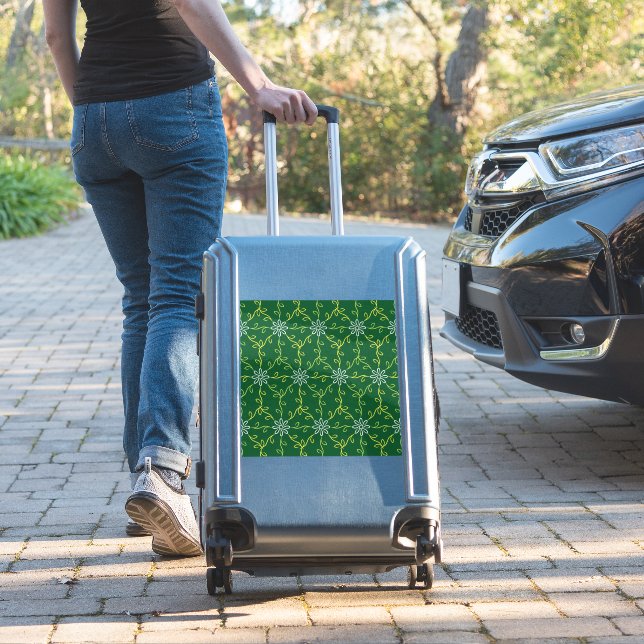 Decorative Floral Seamless Pattern (Suitcase Insitu)