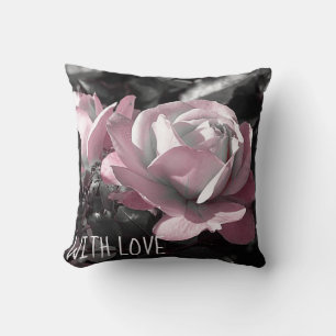 Decorative Floral Throw Pillow
