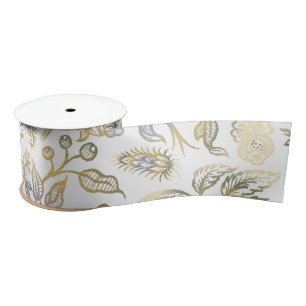 Decorative flowers 17 satin ribbon