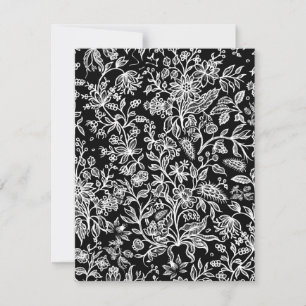 Decorative flowers 21 card