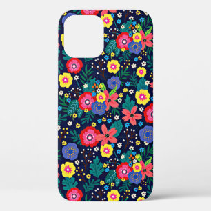 Decorative Flowers And Leaves Pattern-48675 iPhone 12 Pro Case