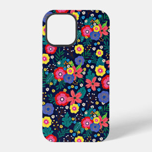 Decorative Flowers And Leaves Pattern-48675 iPhone 12 Pro Case