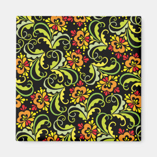 decorative flowers magnet