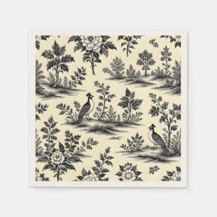 Decorative French toile pattern Napkin