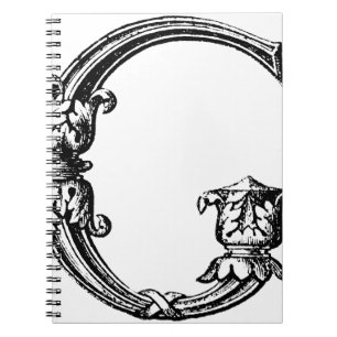 DECORATIVE G NOTEBOOK