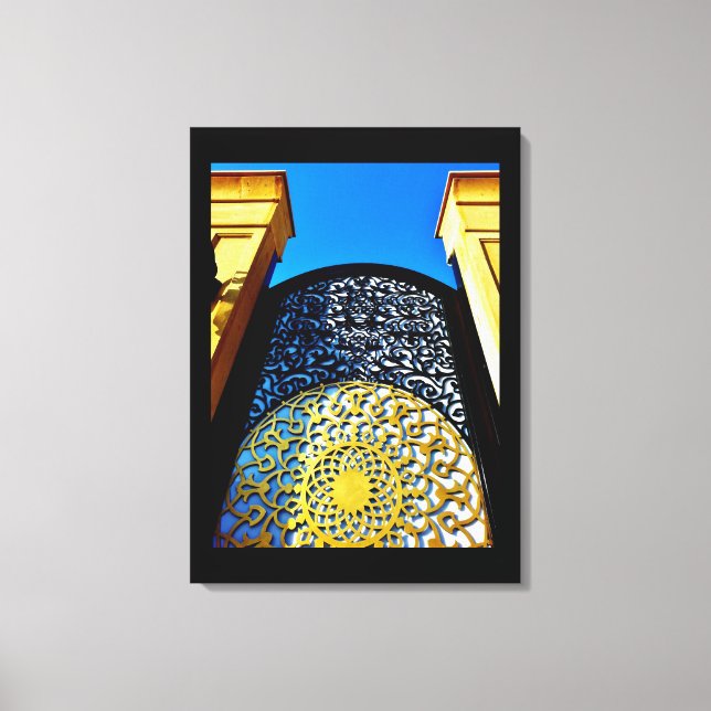 Decorative Gate Canvas Print (Front)