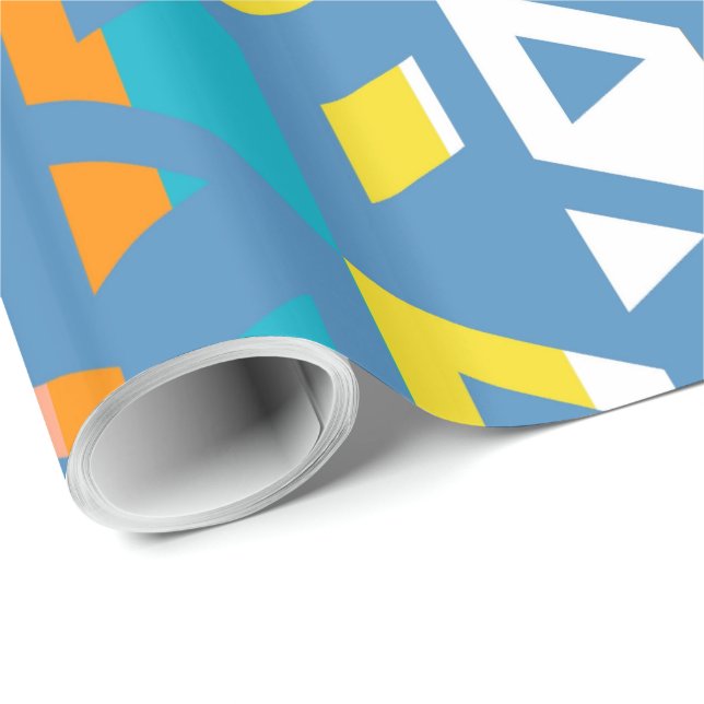 Decorative Geometric Mosaic Pattern #5 Wrapping Paper (Roll Corner)