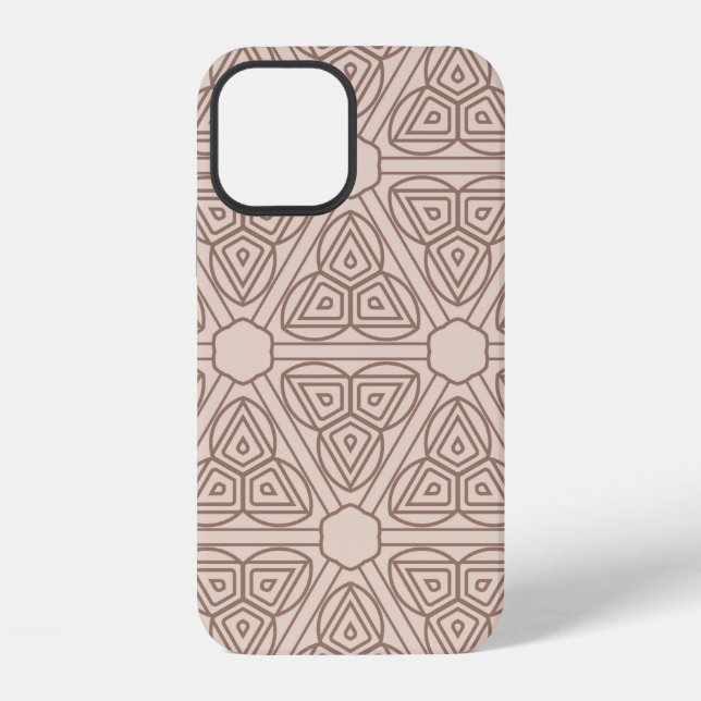 decorative geometric seamless pattern. illustratio iPhone case (Back)