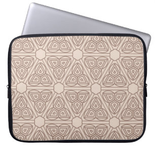 decorative geometric seamless pattern. illustratio laptop sleeve