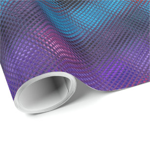 Decorative Geometric Tiles Mosaic Pattern #10 Wrapping Paper
