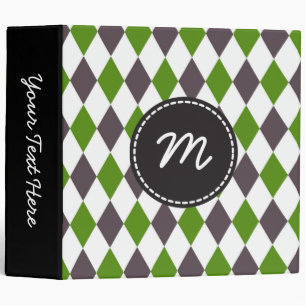 Decorative Geometric Tiles Mosaic Pattern #4 Binder