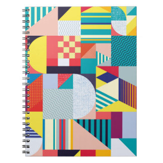 Decorative Geometric: Vintage Abstract Pattern. Notebook
