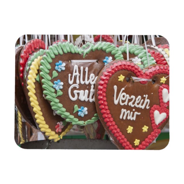 Decorative gingerbread cookies magnet (Horizontal)