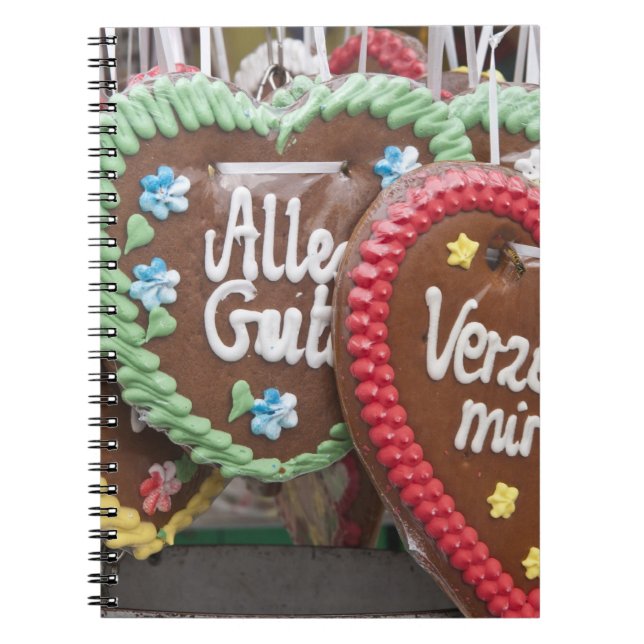 Decorative gingerbread cookies notebook (Front)