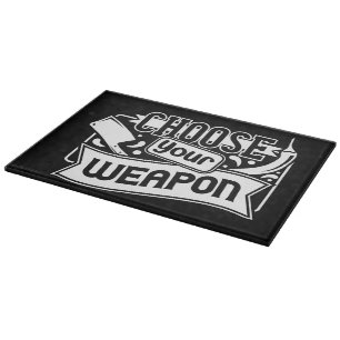 Decorative Glass Cutting Board 15"x11"