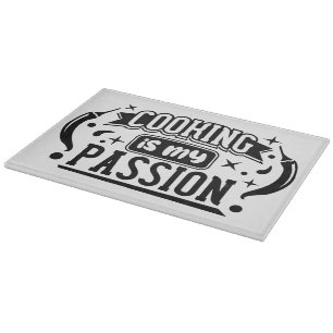 Decorative Glass Cutting Board 15"x11"