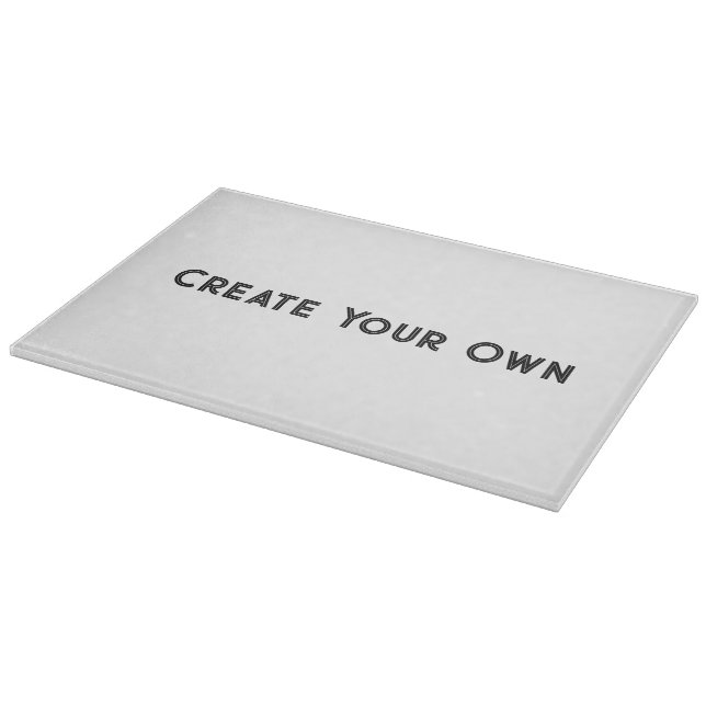 Decorative Glass Cutting Board 15"x11" (Corner)