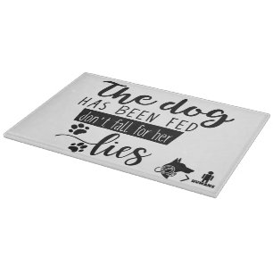 Decorative Glass Cutting Board 15"x11"