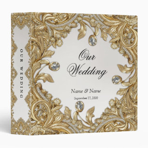 Decorative Gold Album Binder