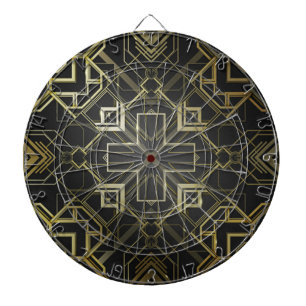 Decorative Gold Dartboard