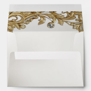 Decorative Gold Envelope