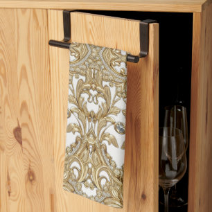 Decorative Gold Kitchen Towels