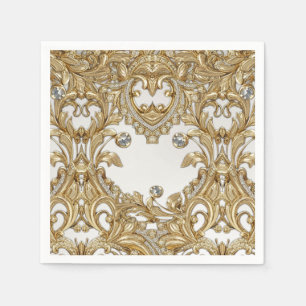 Decorative Gold Napkins