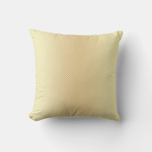 Decorative Gold Solid Trend Colour Background Throw Pillow