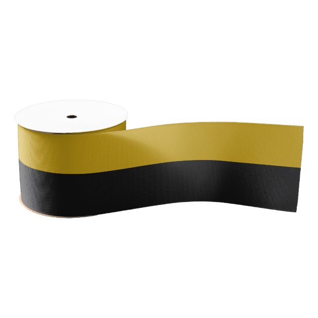  Decorative Half And Half  Grosgrain Ribbon (Spool)