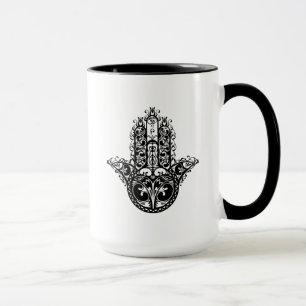 Decorative Hamsa Design Mug