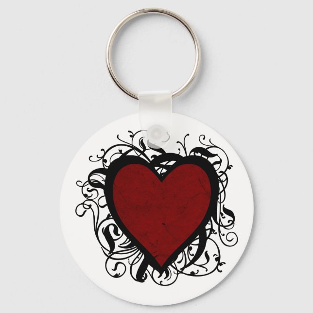 Decorative Heart Keychain (Front)
