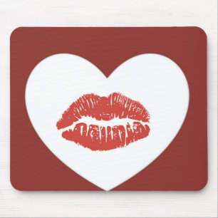 Decorative Heart Mouse Pad
