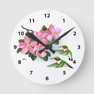 Decorative Hummingbird Clocks