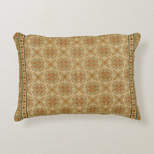 Decorative Italian Mosaic Tiles by Vision Studio Decorative Pillow (Front)