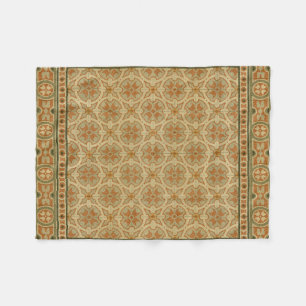 Decorative Italian Mosaic Tiles by Vision Studio Fleece Blanket
