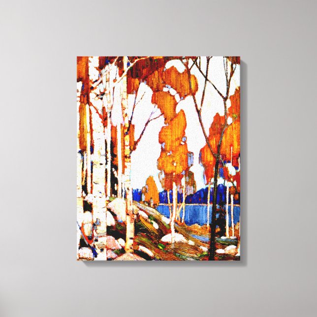 Decorative Landscape by Tom Thomson Canvas Print (Front)