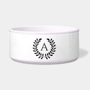 Decorative Laurel Wreath With Custom Monogram