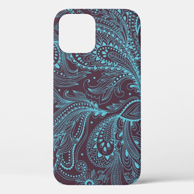 Decorative Leaves: Seamless Pattern Background Case-Mate iPhone Case (Back)