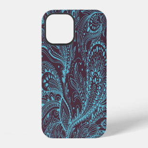 Decorative Leaves: Seamless Pattern Background iPhone 12 Case