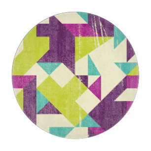 Decorative Letters: Hand-Drawn Pattern Cutting Board