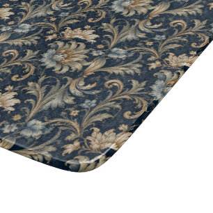 Decorative Luxury Floral Ornamentation Cutting Board