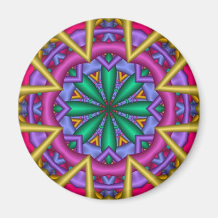 Decorative Mandala Fun magnet