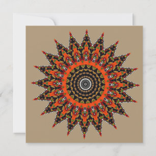 Decorative Mandala Invitation